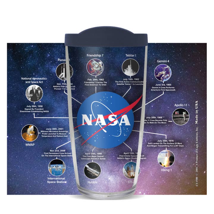 NASA Space Tumbler for wholesale by FREEHEART