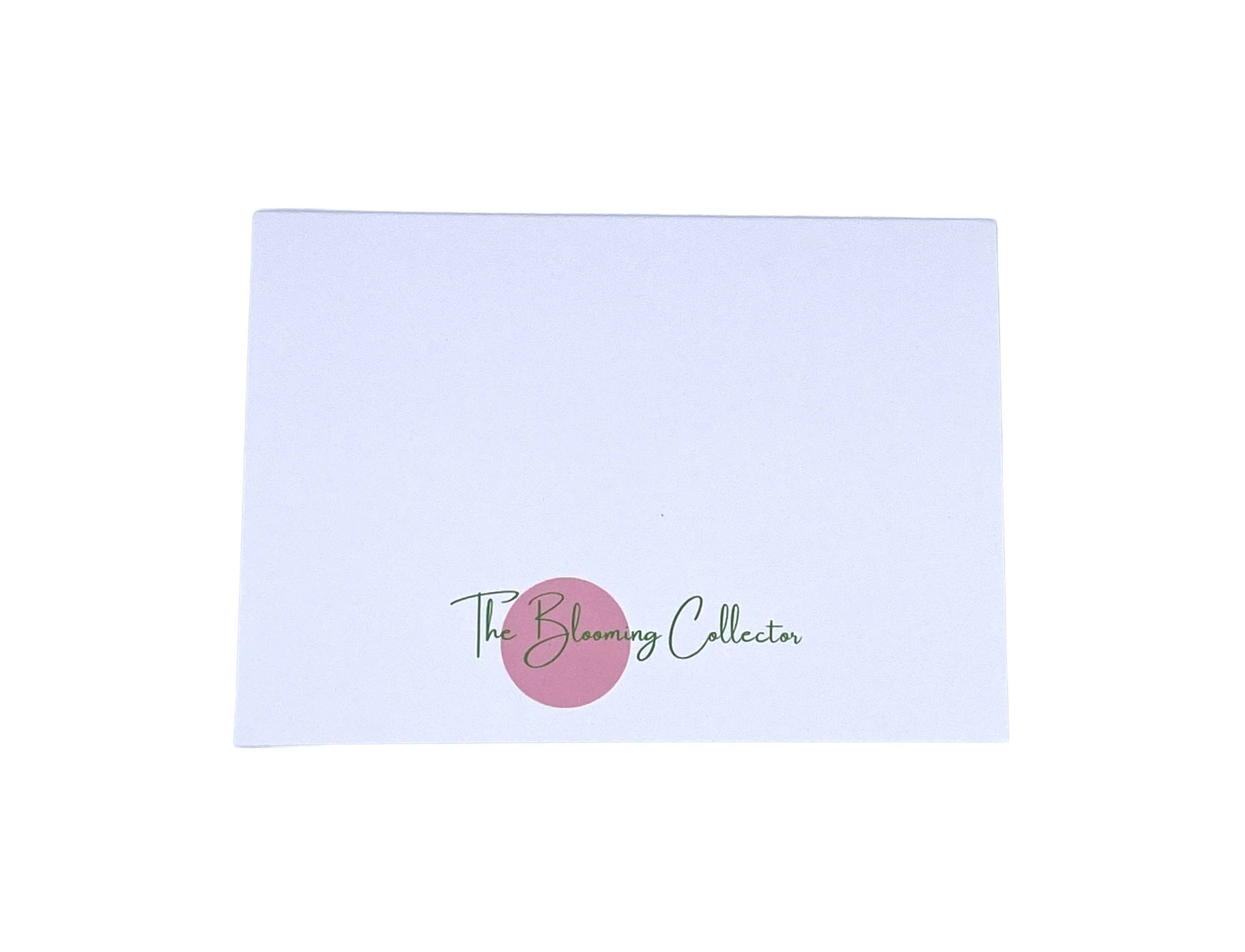 The Blooming Collector - Wholesale Everyday Greeting Card - "Sei Fiori" Pink Peonies Single Card1