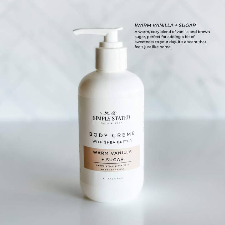 Simply Stated Bath & Body - Wholesale Body Cream/Lotion - Signature Body Creme-Nourishing Lotion Moisturizer14