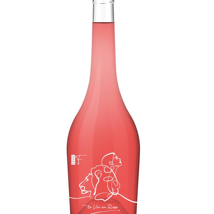 Le Vin En Rose - Wholesale Rose Wine - Multi-bottle screen-printed mix3