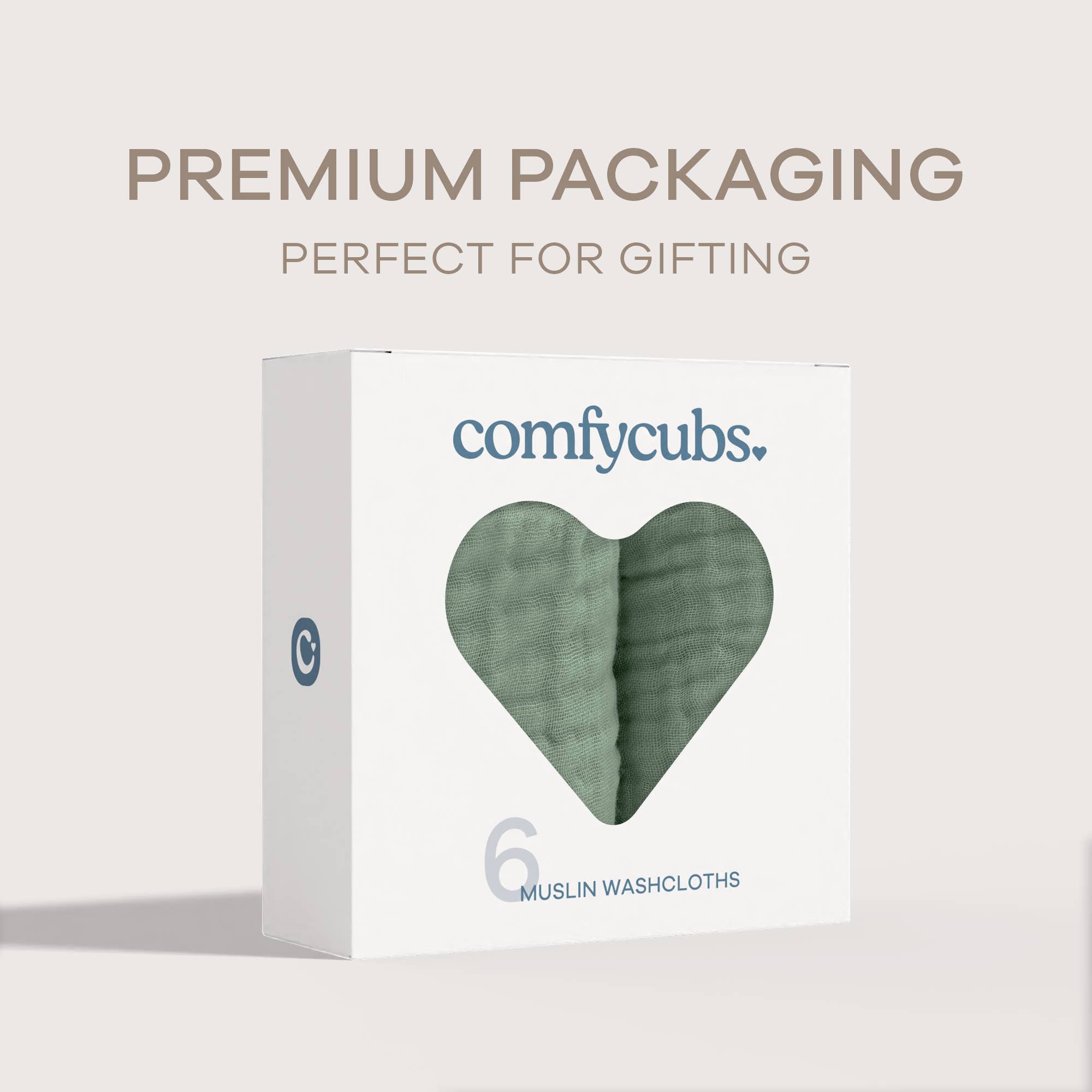 Comfy Cubs – wholesale Wash cloth – Child & baby – Muslin Baby Washcloths, Soft 10"x10" Cotton by Comfy Cubs38