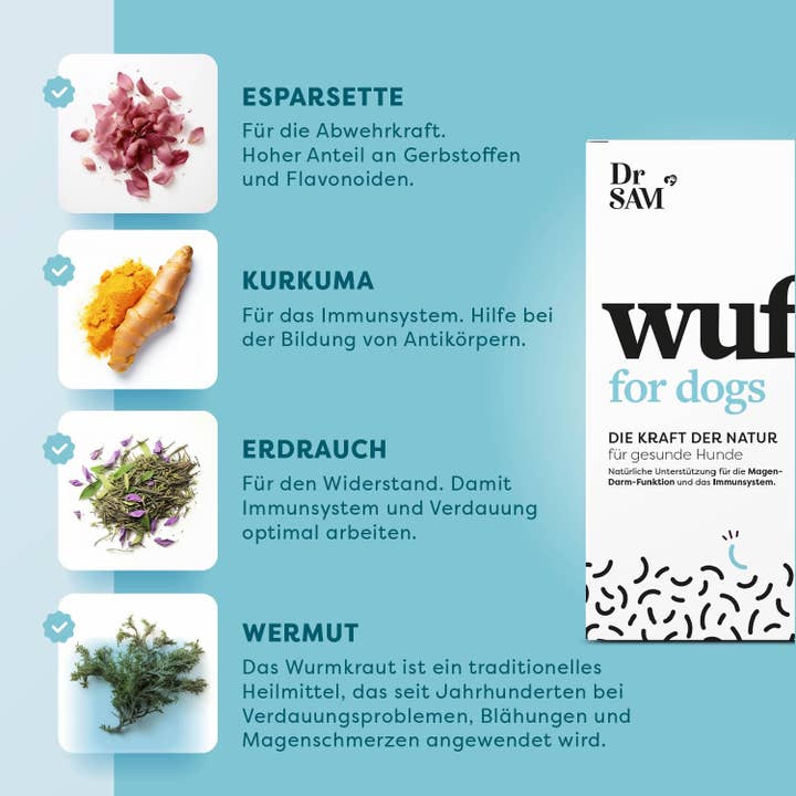 DrSAM - Wholesale Pet Supplement - Dog - wufit dog - secondary tablet before/after a worm infestation4