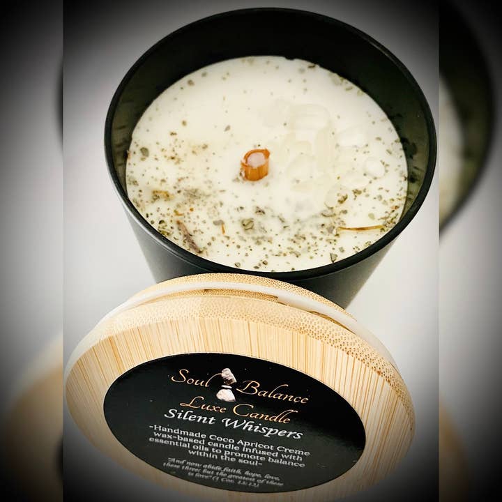 Soul Balance Avsikt Ljus: Tyst viskningar för wholesale av Soul Balance Soap & Candles LLC