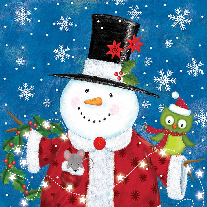 Snow Day Cheer Garden Flag for wholesale by Briarwood Lane