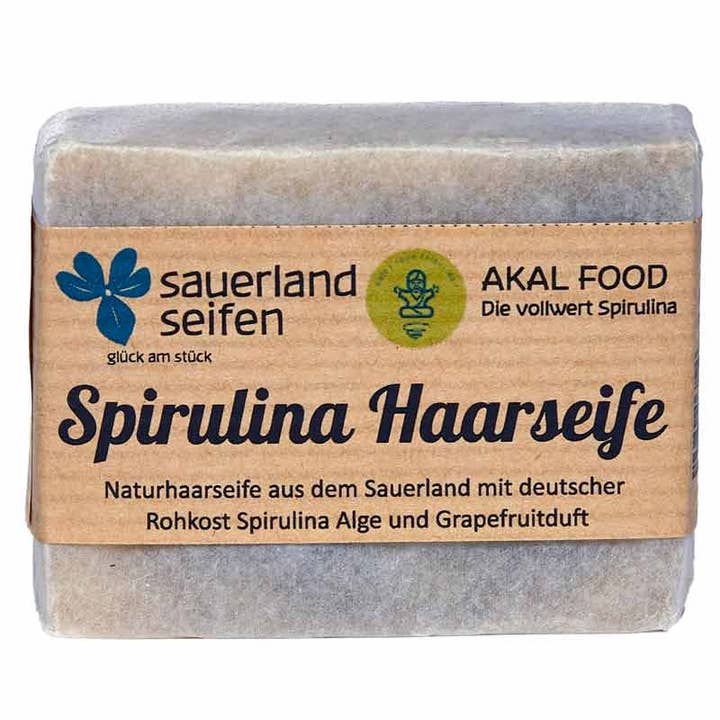 Algen Markt – Engroshandel Fast shampoo – spirulina alger hår sæbe