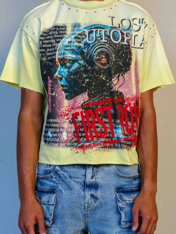 FORTABT UTOPIA PROGRAM BESKÅRET TEE for engroshandel hos First Row