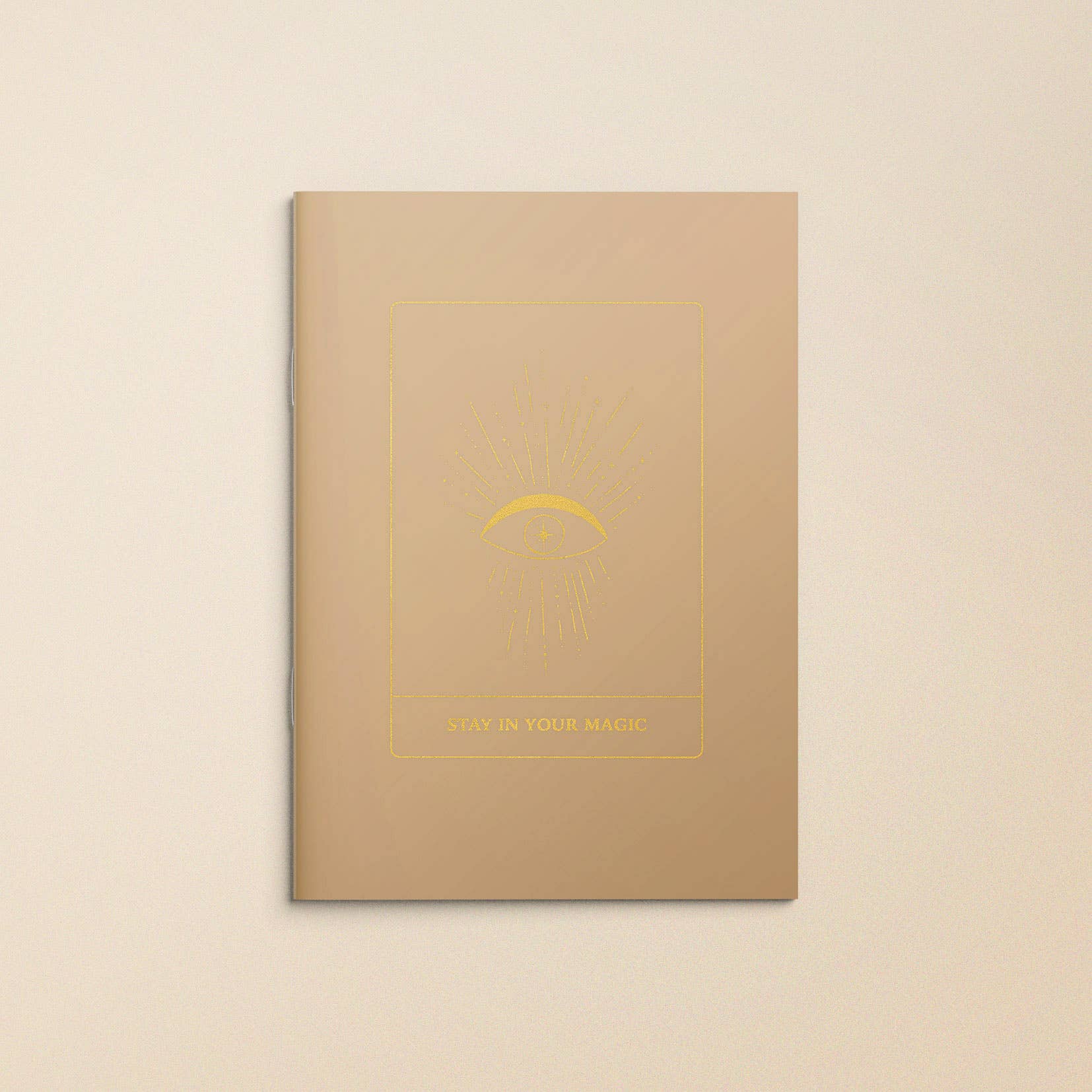 Anna Cosma – wholesale Journal/diary – STAY IN YOUR MAGIC - BLANC JOURNAL - GOLD FOIL EYE NOTEBOOK2