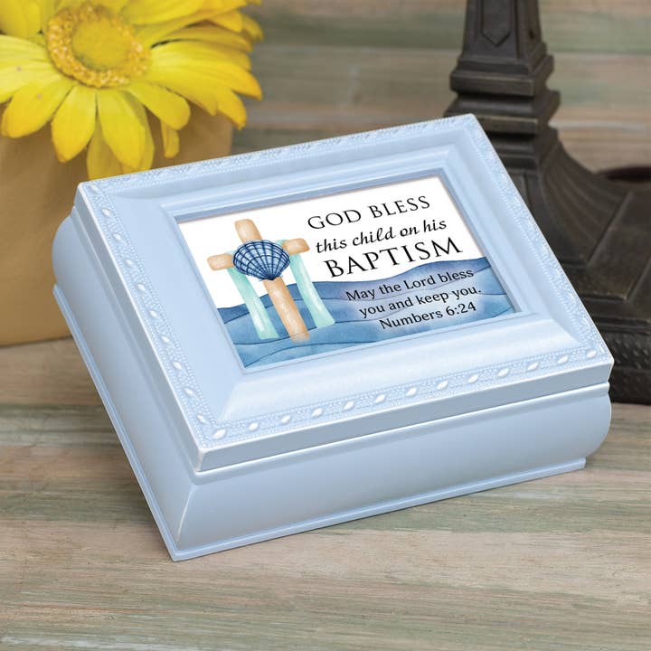 Dicksons - Wholesale Keepsake Box - Kids & Baby - Keepsake Box God Bless Child Baptism1