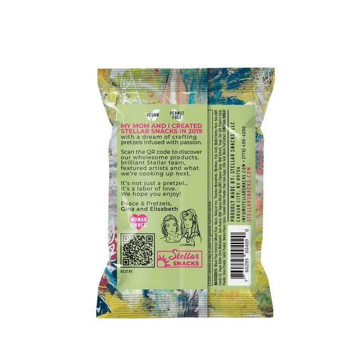 Stellar Snacks - Wholesale Pretzels - Stellar Pretzel Braids- Bold and Herby - 0.5oz (500CT)
