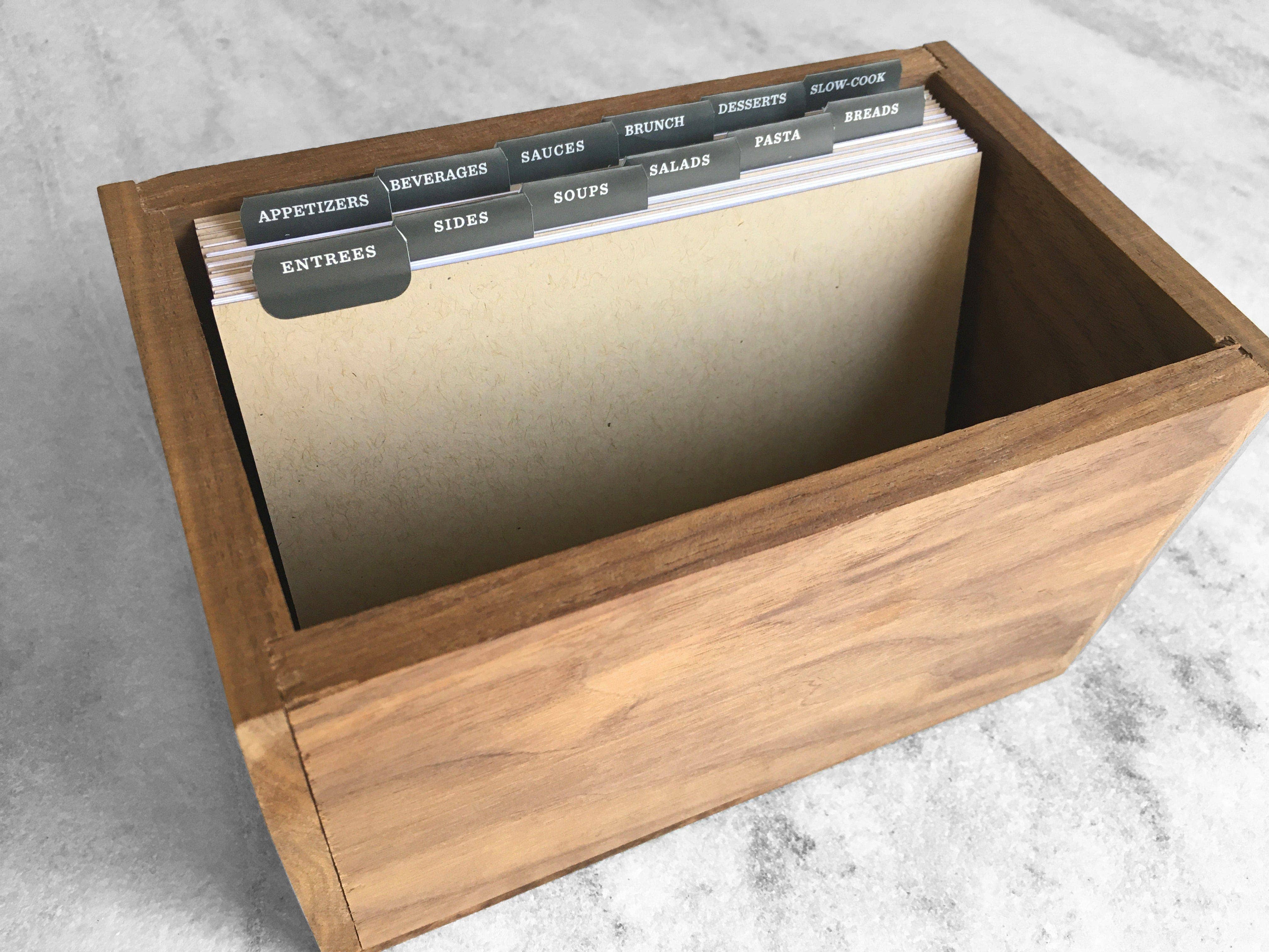 Favorite Story - Wholesale Recipe Card - Recipe Card Dividers & Tabs1