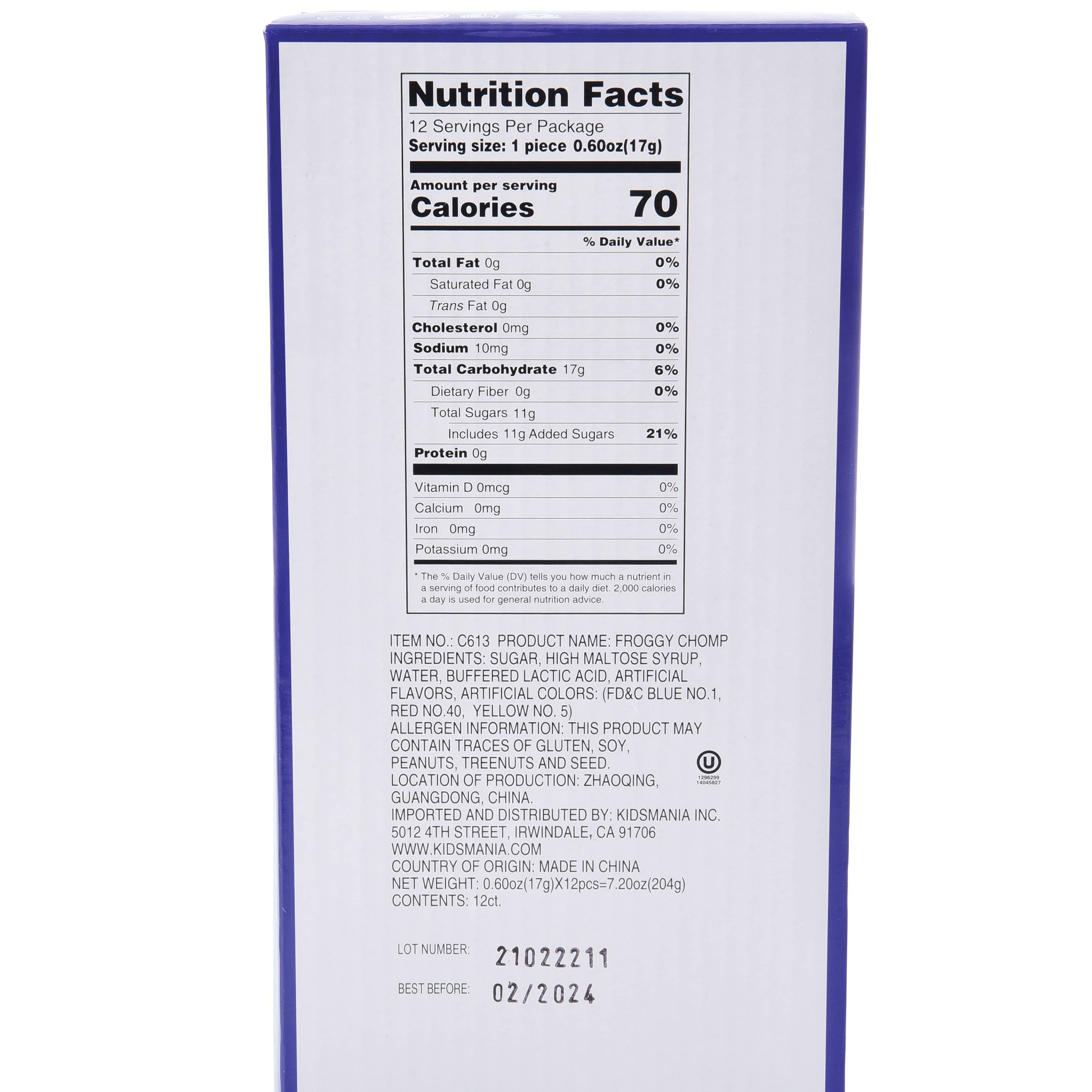 US Toy Company - Wholesale Classic Toy - Kids - Froggy Chomp 12-unit Display3