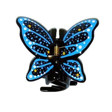Decorated butterfly hair clips for wholesale by EthnicNatur