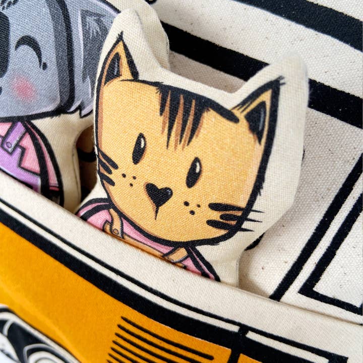 Micastricas - Wholesale Pillow/Cushion - Kids & Baby - Interactive Cushion - Summer van (orange)6