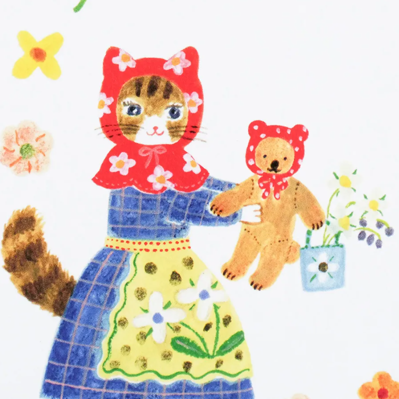 「FUNJI」In Japan - Wholesale Notepad - Aiko Fukawa Memo Pad | Little Fluffy Friends Block Notes 6