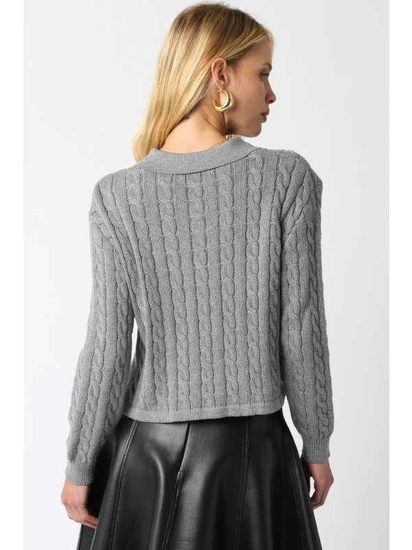 Olivaceous - Wholesale Knit Top - Women's - Norah Collar Knit Top11