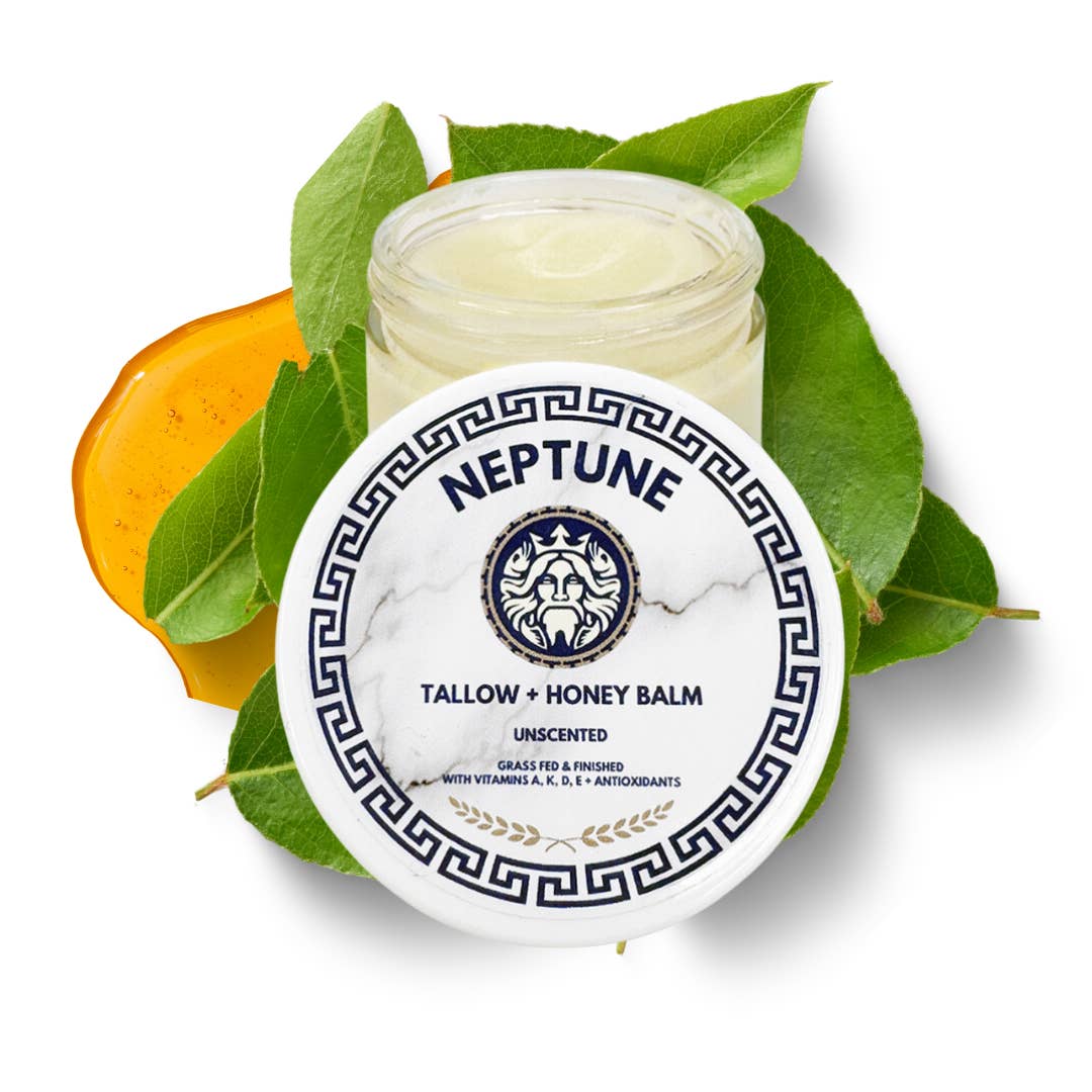 Neptune Health - Wholesale Healing Salve/Balm/Cream - Neptune Grass Fed Tallow & Honey Balm