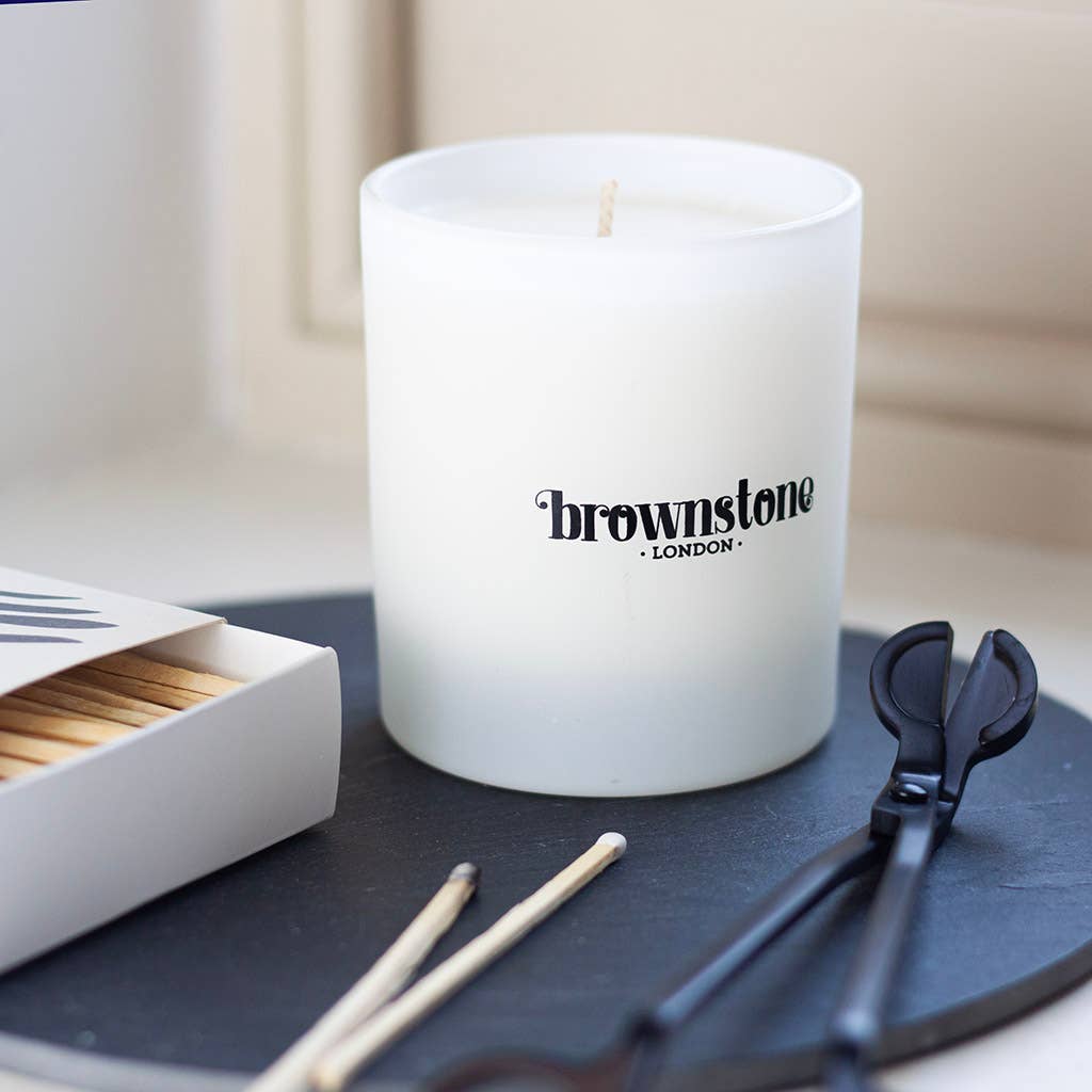 Brownstone London - Wholesale Jar/Filled Candle - Jasmine & Sea Salt Boxed Candle