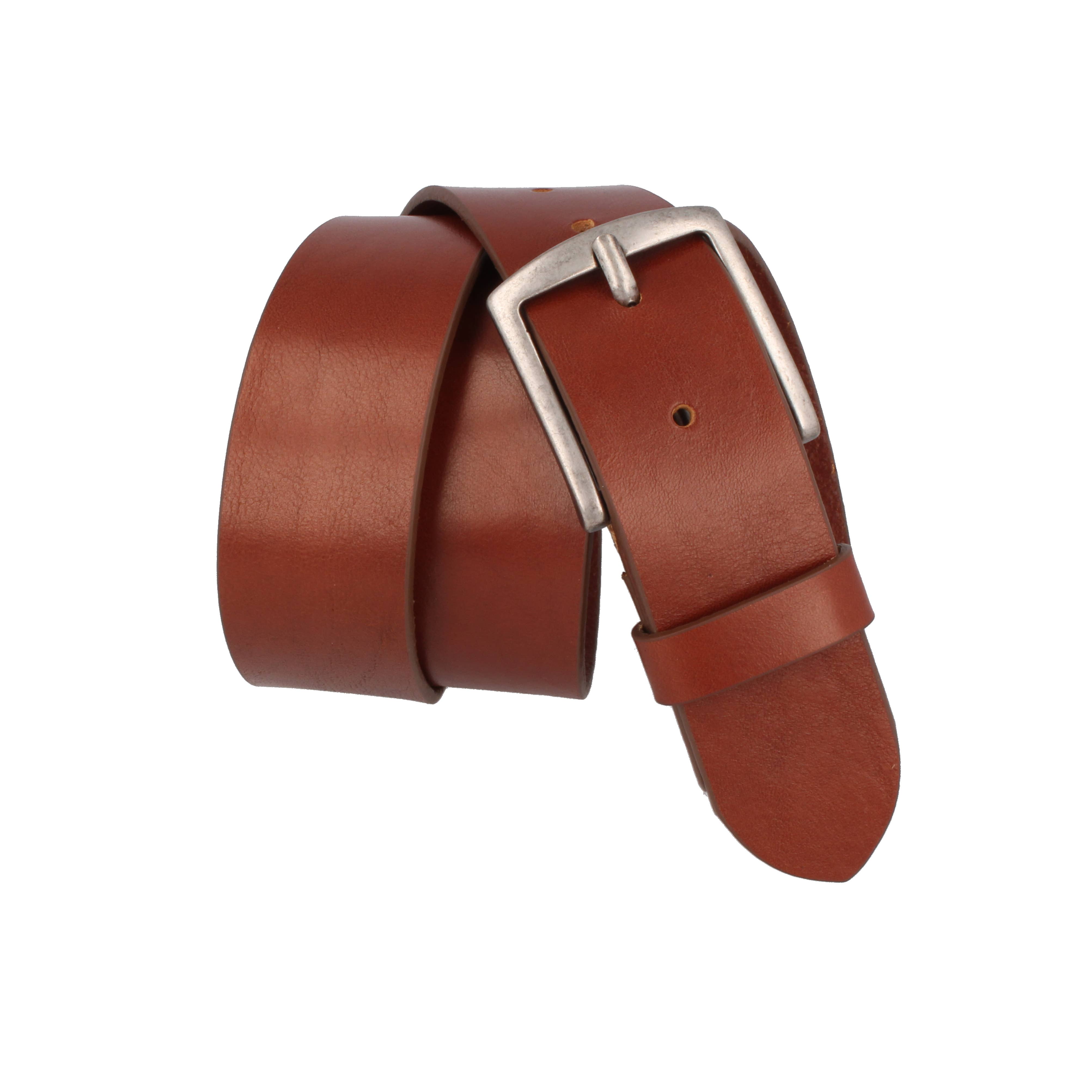 MGM Design e.K. - Wholesale Belt - Men's - Cuoio Jeans Cognac Brown Men's Leather Belt1