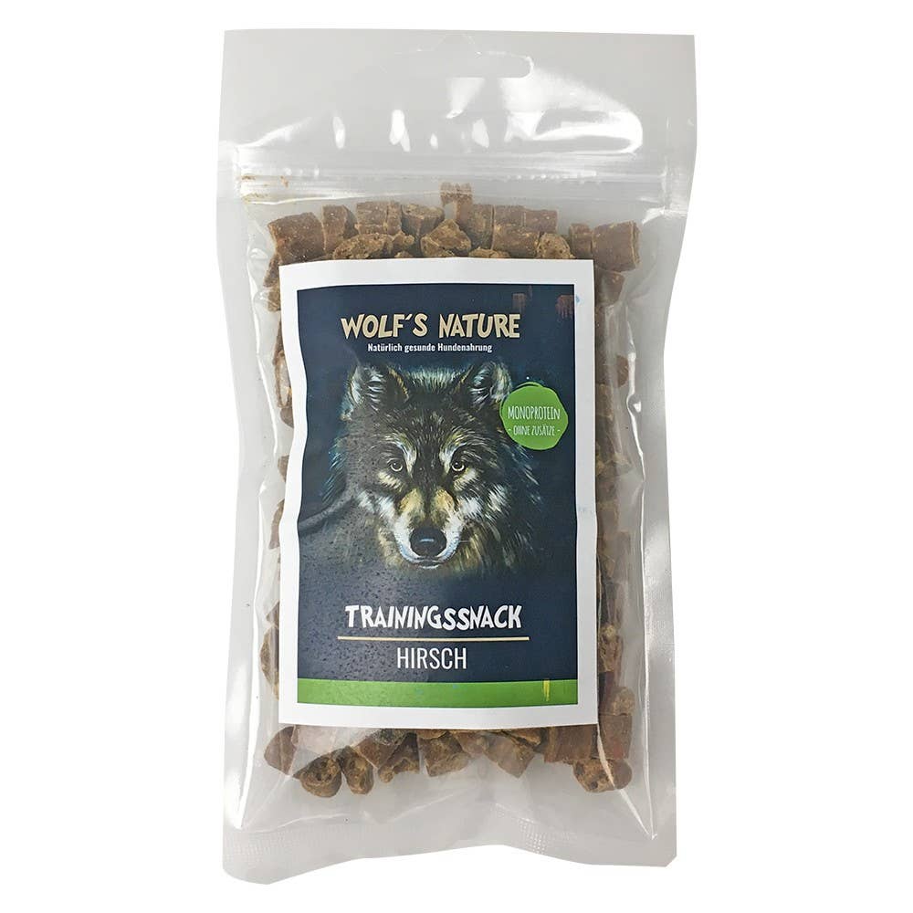 Lucky-Pet Handels- und Produktions GmbH - Wholesale Pet Treats - Dog - Wolf's Nature® Training Snack - Deer, 100g1