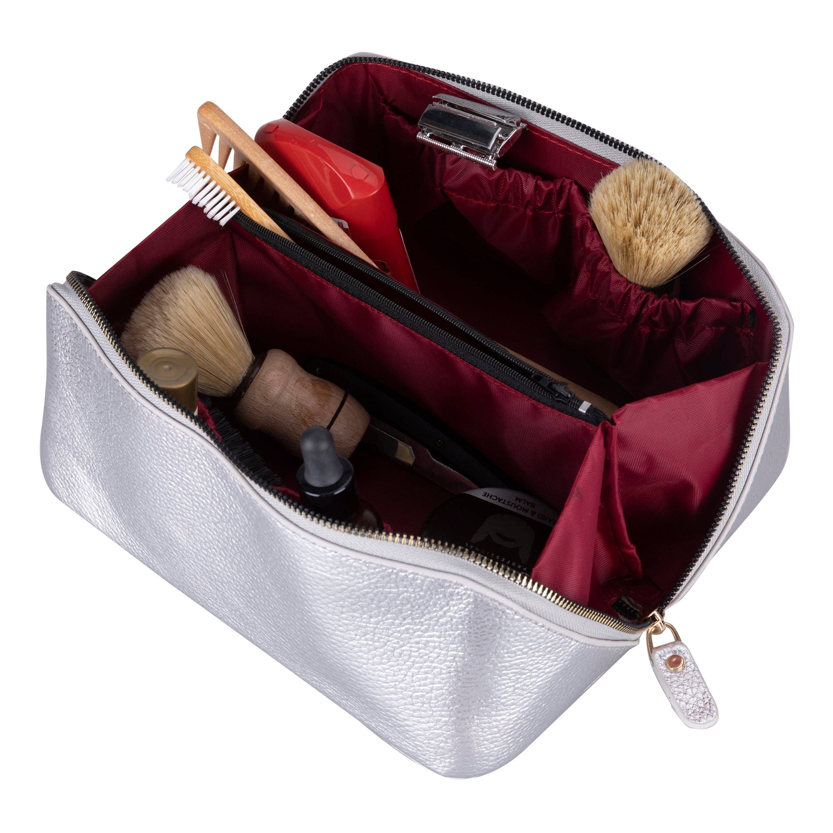 Lupinny Leather - Vente Trousses de maquillage/cosmétique - Trousse de maquillage en cuir Ellati – Trousse de toilette et étui de voyage durable46