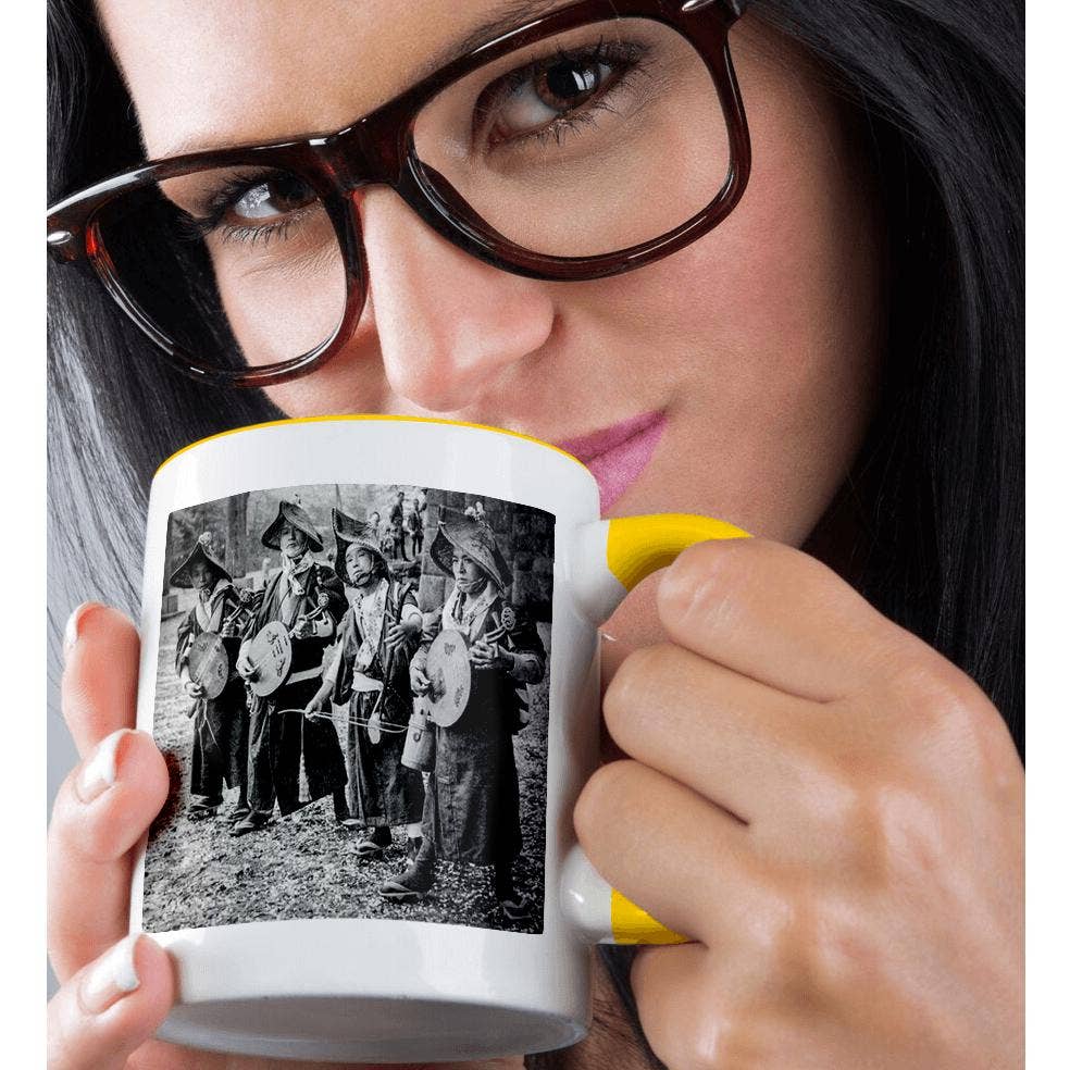 3dRose - Wholesale Coffee Mug - 3dRose, Vintage Band of Japanese Gekkin and Kokyu Musicians Old Japan, Mug1