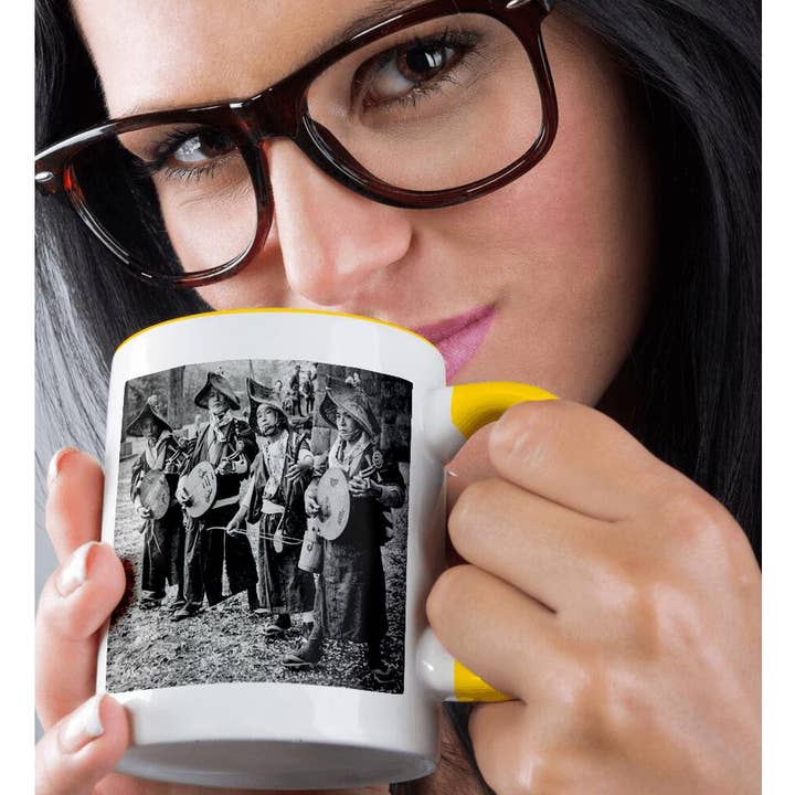 3dRose - Wholesale Coffee Mug - 3dRose, Vintage Band of Japanese Gekkin and Kokyu Musicians Old Japan, Mug1