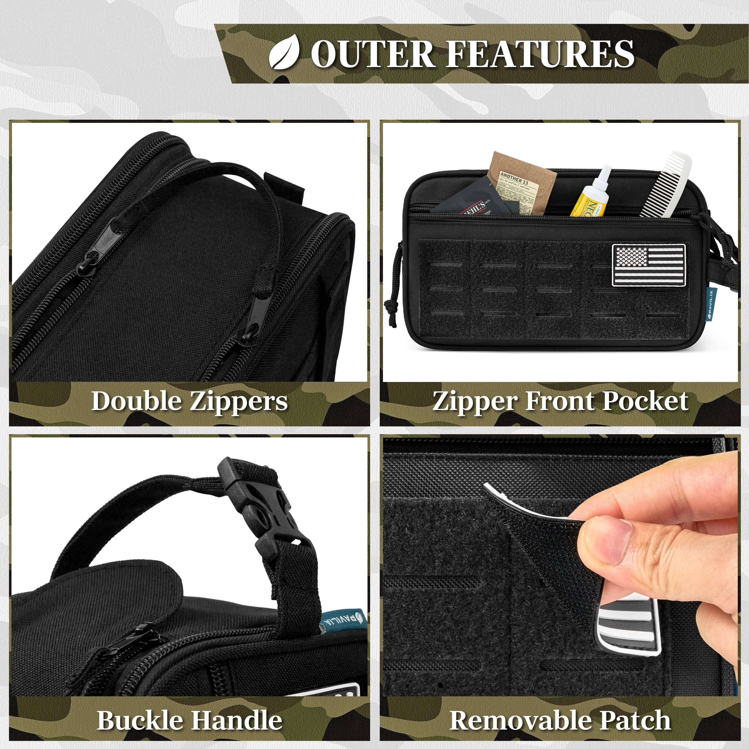 Pavilia - Venta al por mayor Neceser - Hombre - Bolsa de Aseo Táctica Militar34