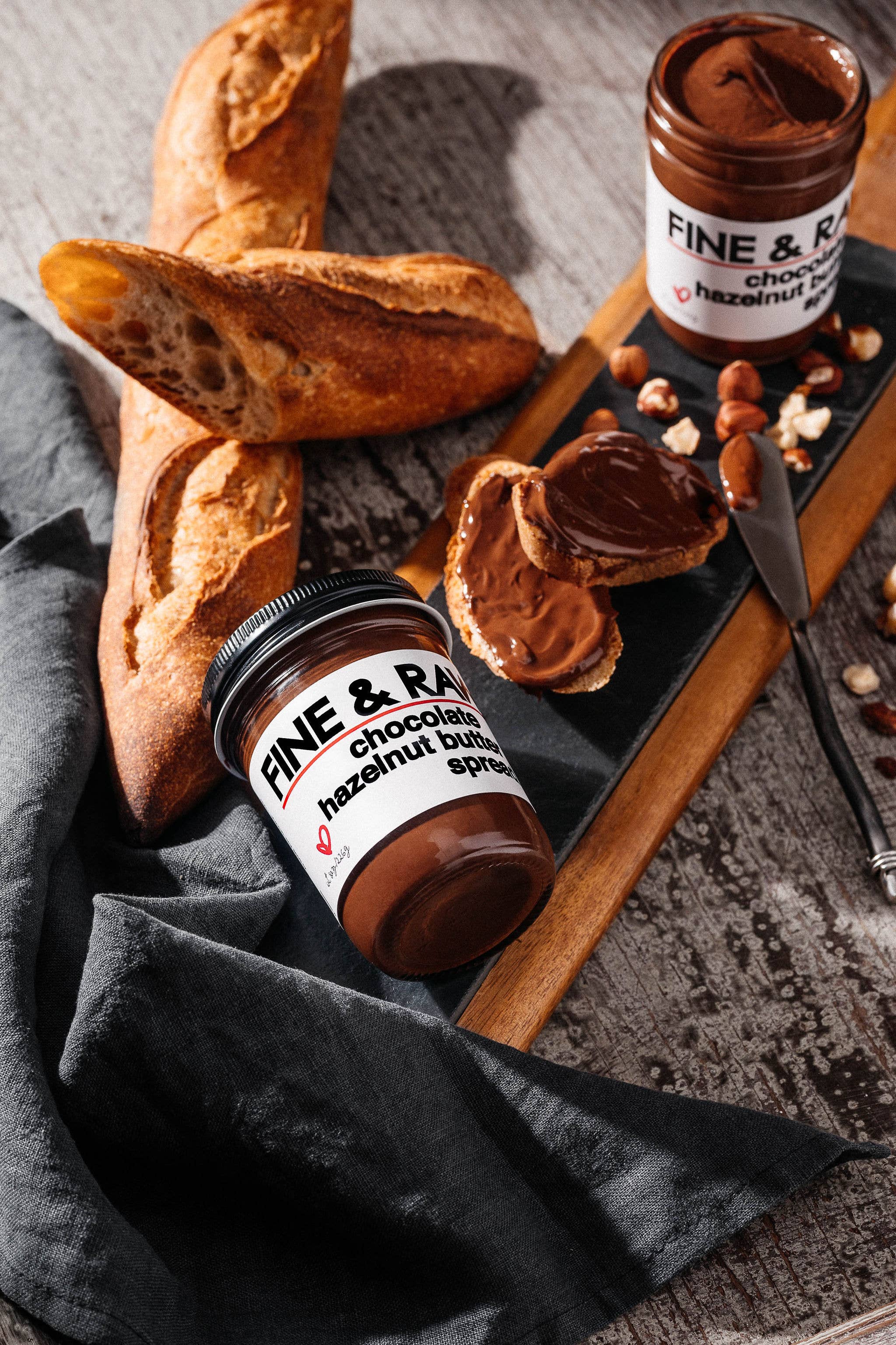 FINE & RAW - Venta al por mayor Cremas de frutos secos - Crema de chocolate y avellanas12