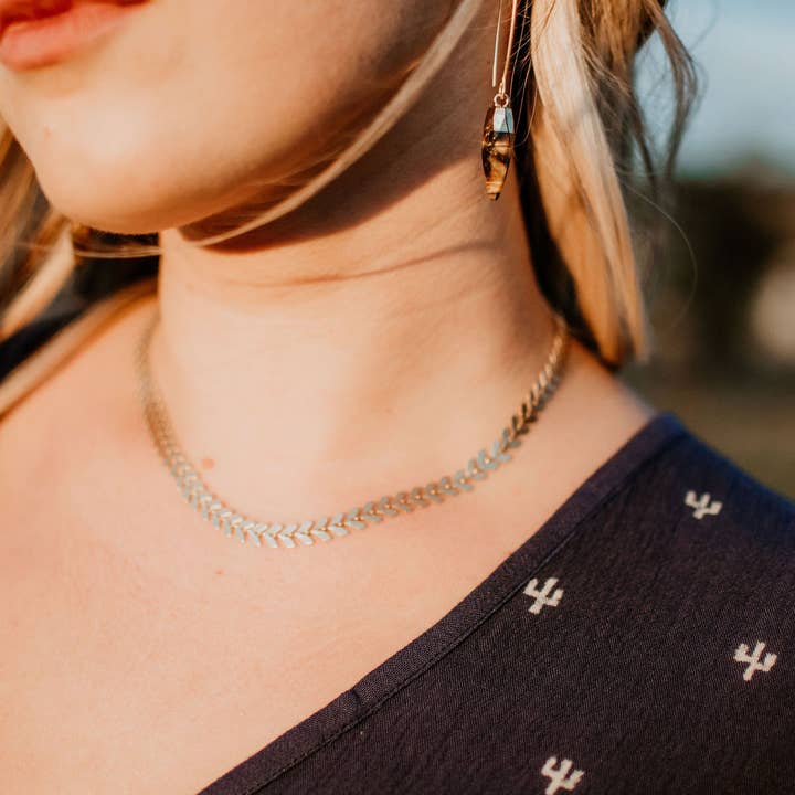 Moxie Collective (formerly Atonement Design) - Vente Collier ras-de-cou - Tour de cou flèche4