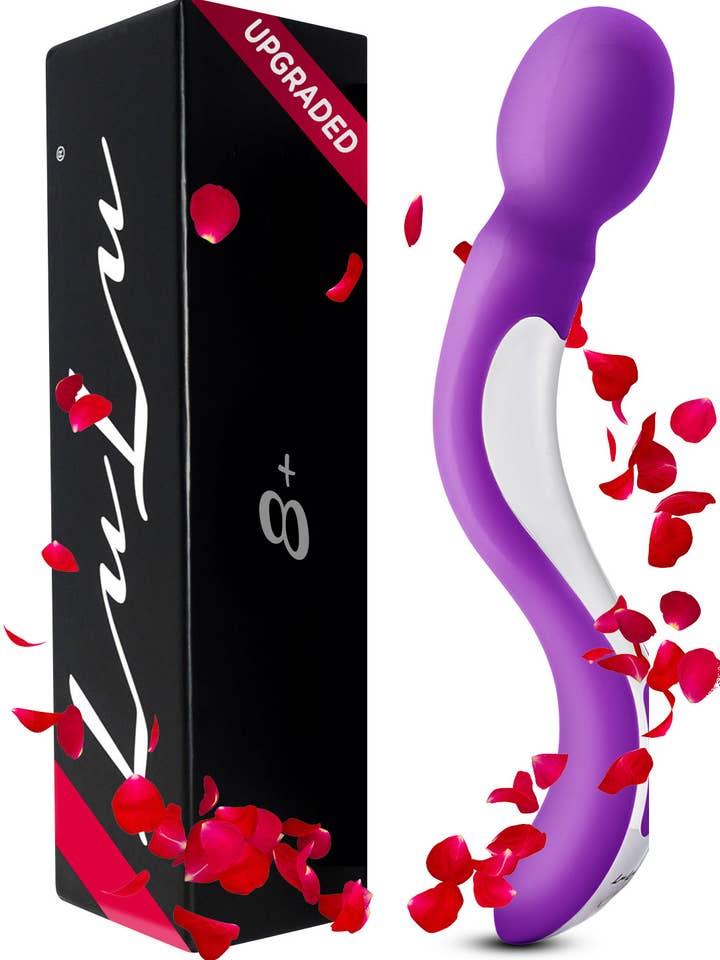 LuLu 8+ Cordless Wand Massager - 7 Vibration Patterns and 3 Speeds for wholesale by LuLu