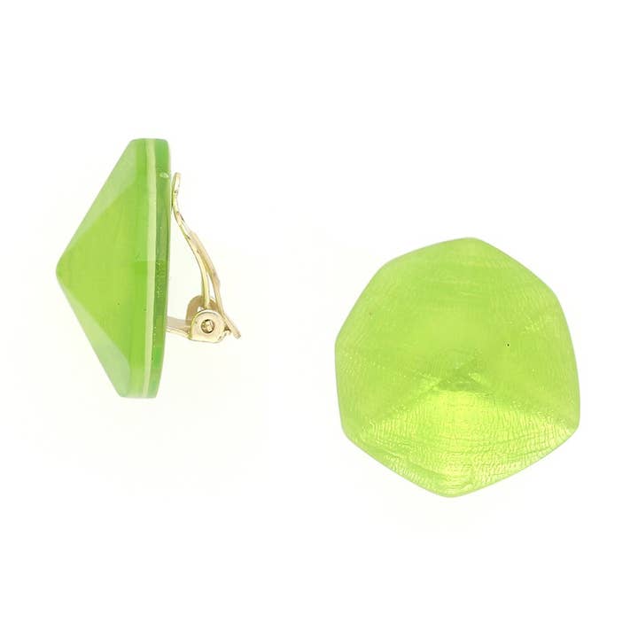 COMBAVA boucles d'oreilles clips ronds pour la vente par Nature Bijoux