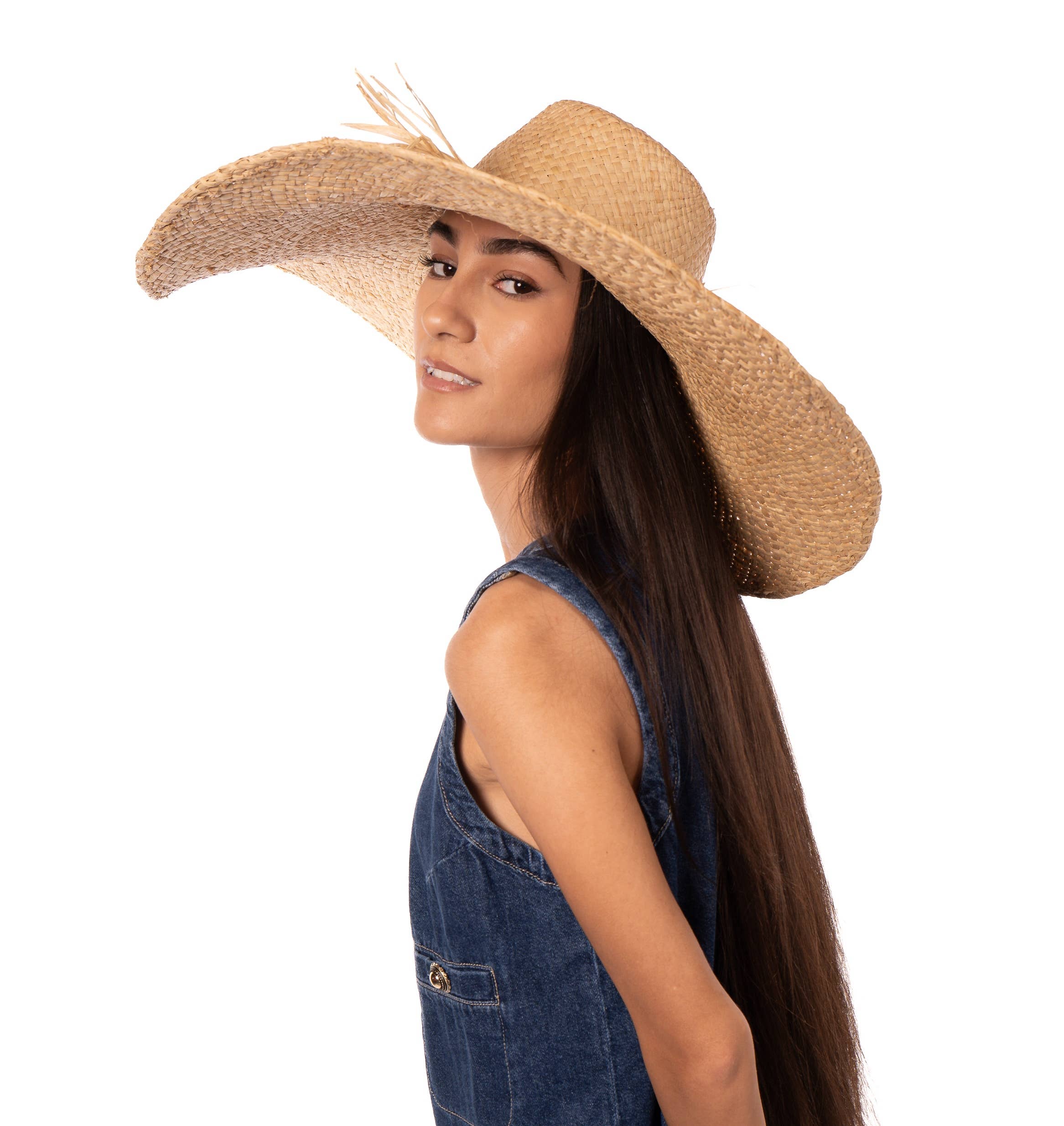 Shebobo - Wholesale Straw Hat - Women's - Natasha 7" Wide Brim Woven Straw Sun Hats20