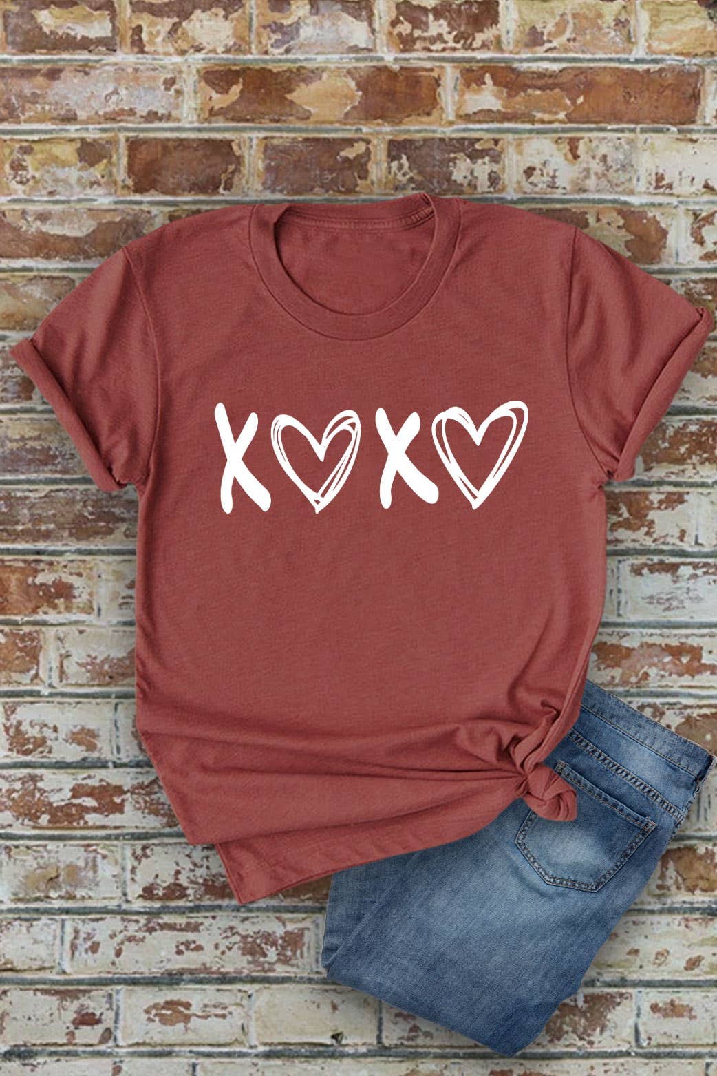 Top Avenue - Wholesale T-shirt met print - Dames - UNISEKS T-shirt met ronde hals en9