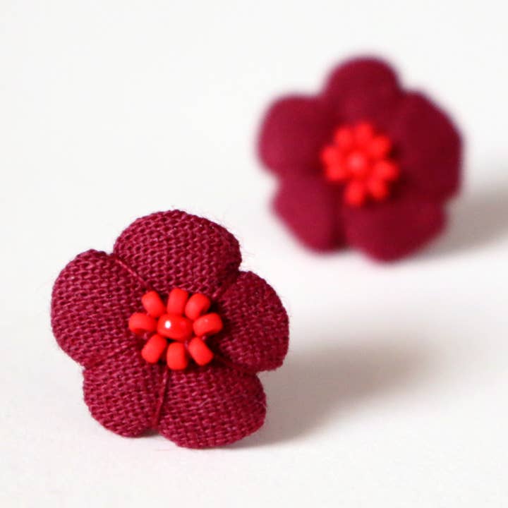 ashdel - Wholesale Stud/Post Earrings - Flower Bud Studs5