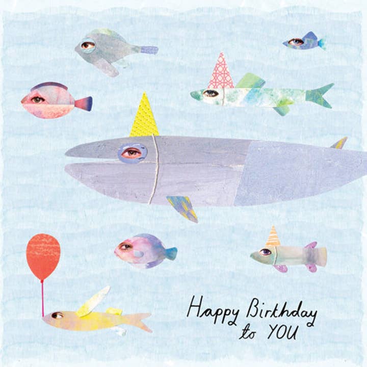 Paperwhale Cards & Paper Goods - Wholesale Birthday Card - Birthday Fish Card2