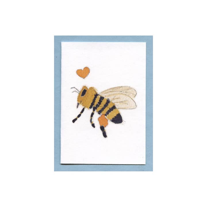 Honey Bee Love - Enclosure Card for wholesale by Zucchini Fish