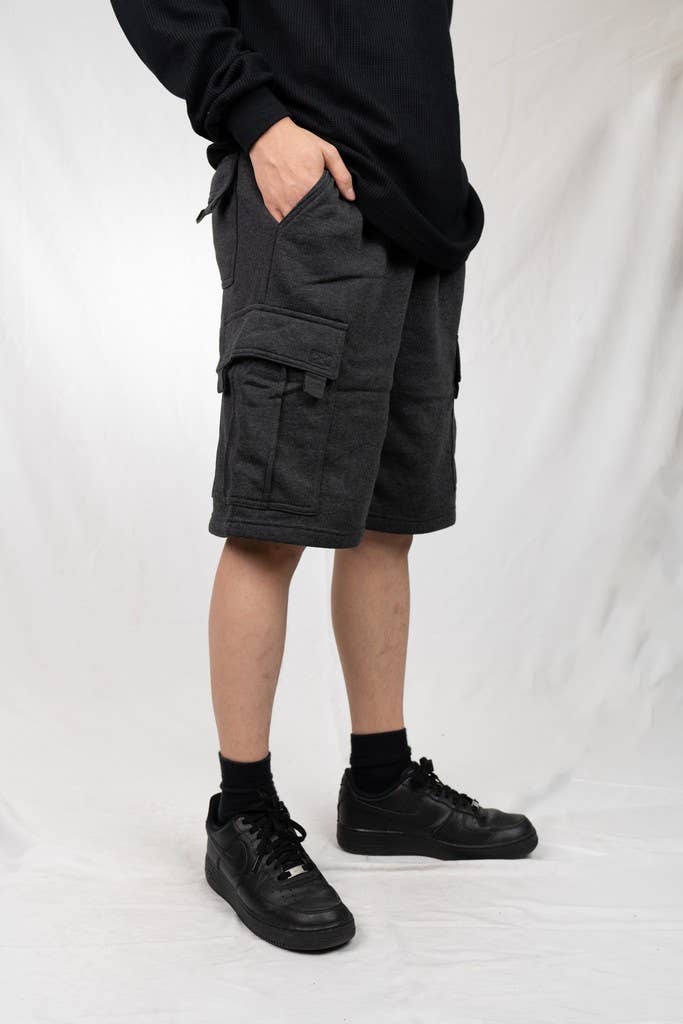 Lime Tree Clothing Inc. - Venta al por mayor Pantalones - Hombre - Shorts cargo de forro polar para hombre – resistentes y cómodos7