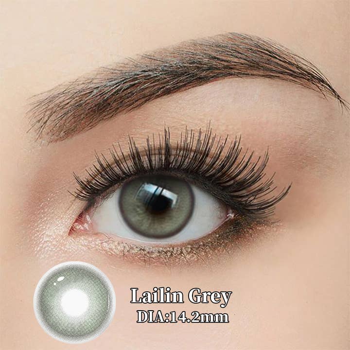 ELKLENS Lailin Grey Colored Contact Lenses for wholesale by ELKLENS