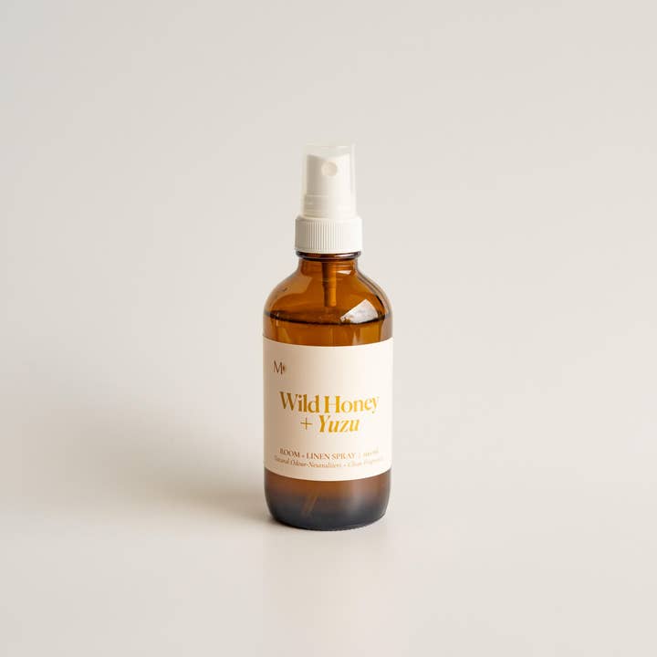Wild Honey + Yuzu | Room & Linen Spray for wholesale by Misiyo Candle Co