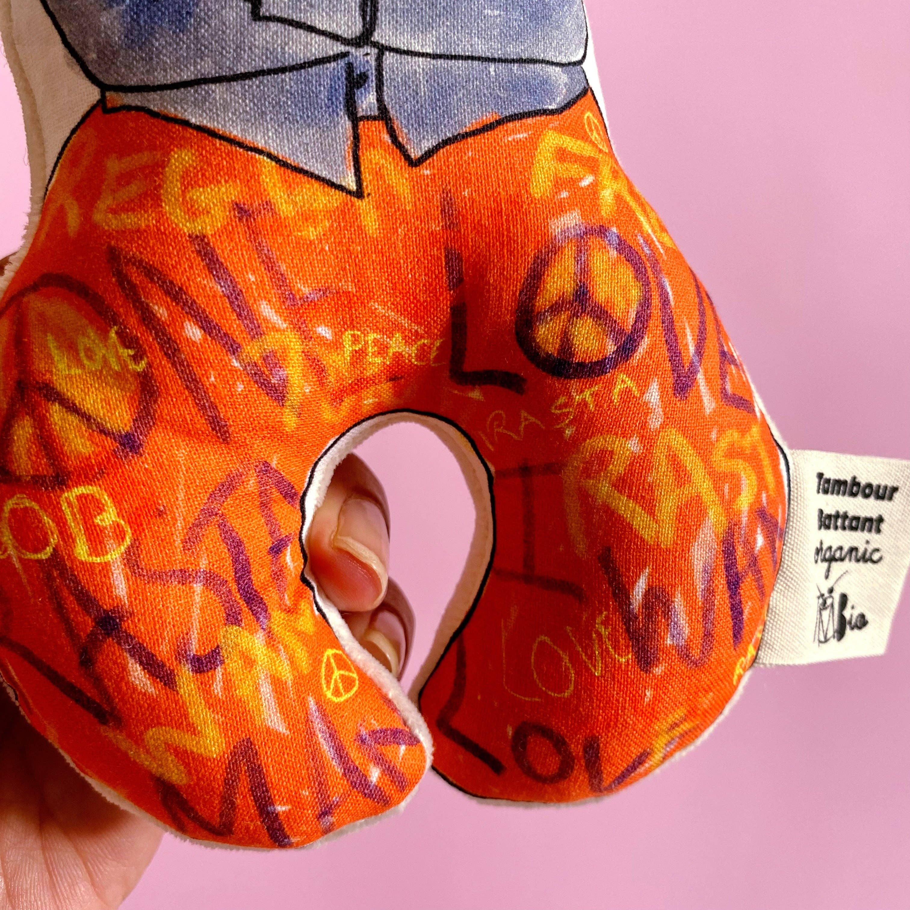 Tambour Battant - Vente Hochet mobile – bébé - Hochet bébé Rasta Man2