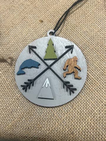 Bigfoot ornaments (Copy) for wholesale by Crafty Hands