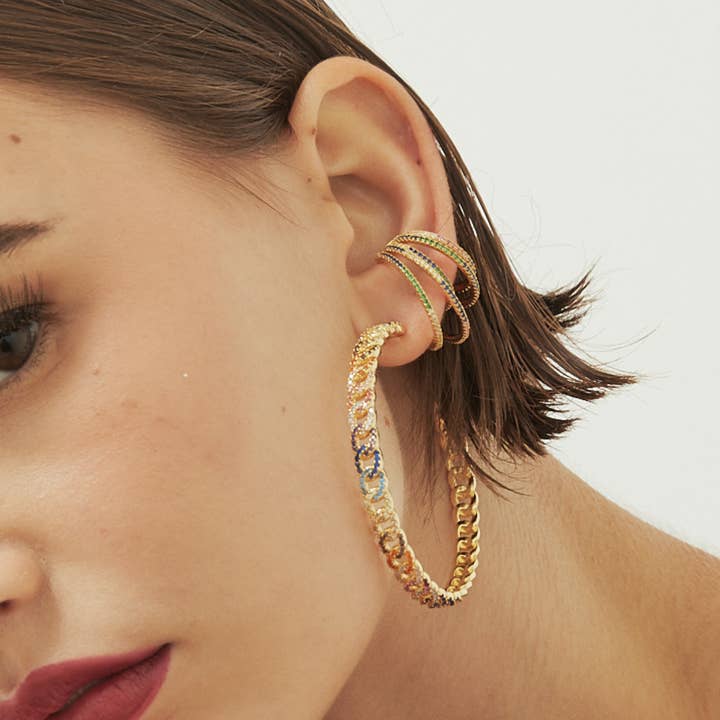 EarCandy Jewelry - Wholesale Cuff/Wrap Earrings - DEIO EAR CUFF1