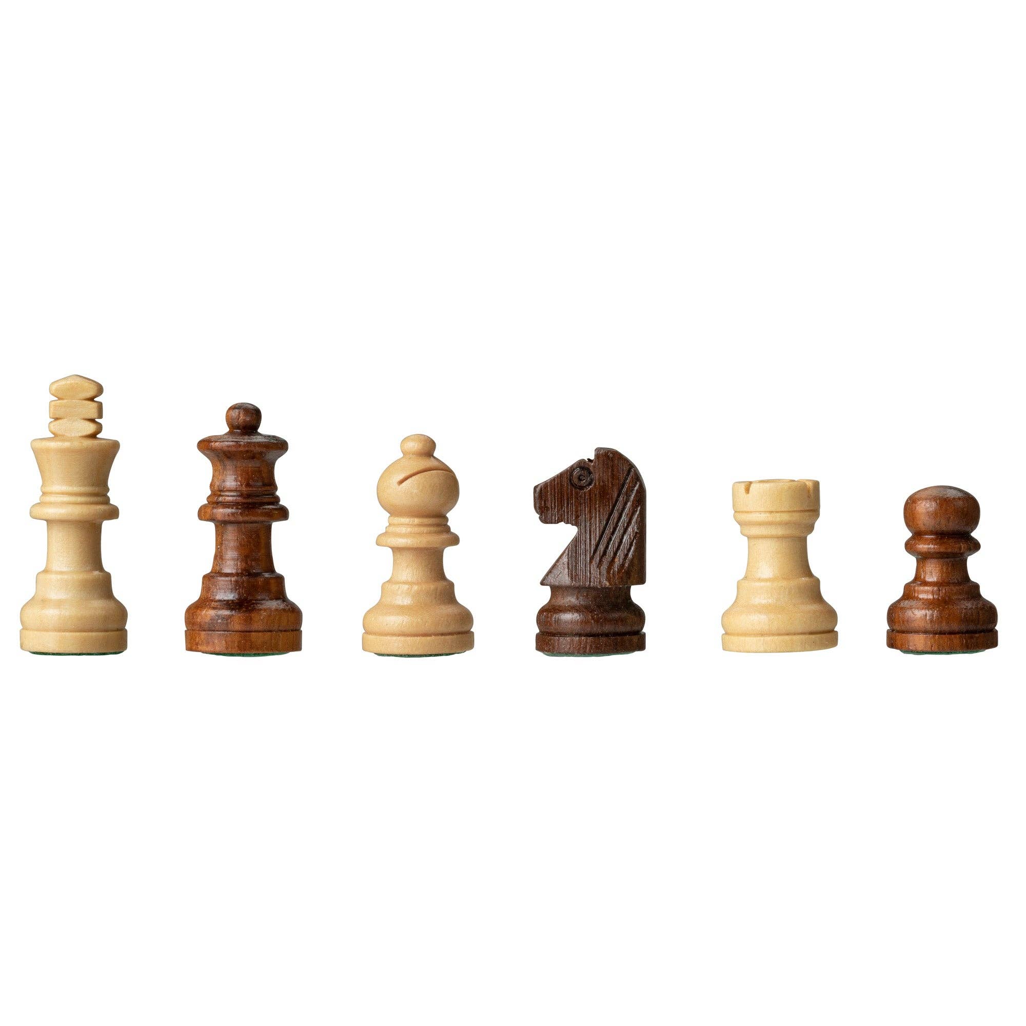 Wood Expressions - Vente Jeux de société - Jeu d'échecs pliable en bois magnétique de voyage, 7 pouces6