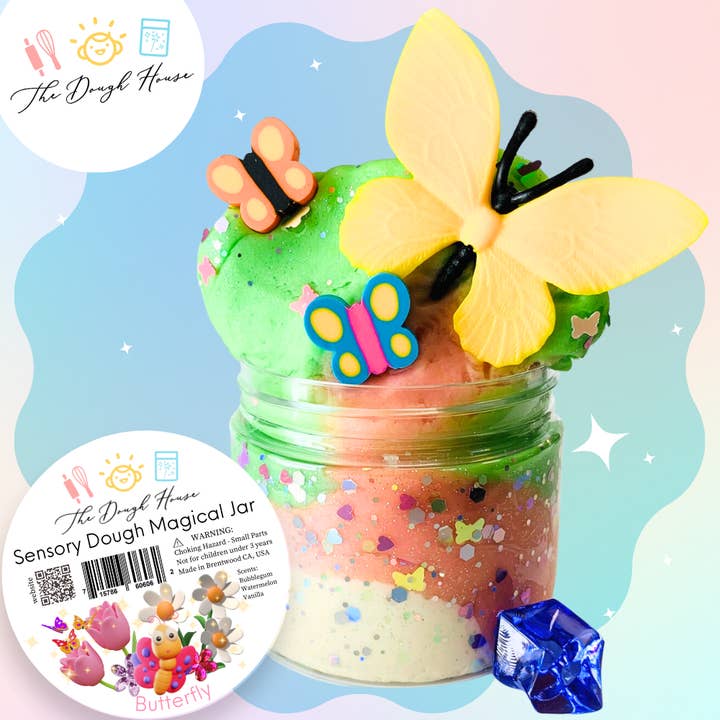 Fun Size Butterfly Magical Jars for wholesale by The Dough House