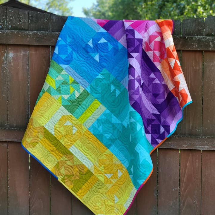 Purple Daisy Quilt Designs - Wholesale Quilt - Clara Quilt Pattern10