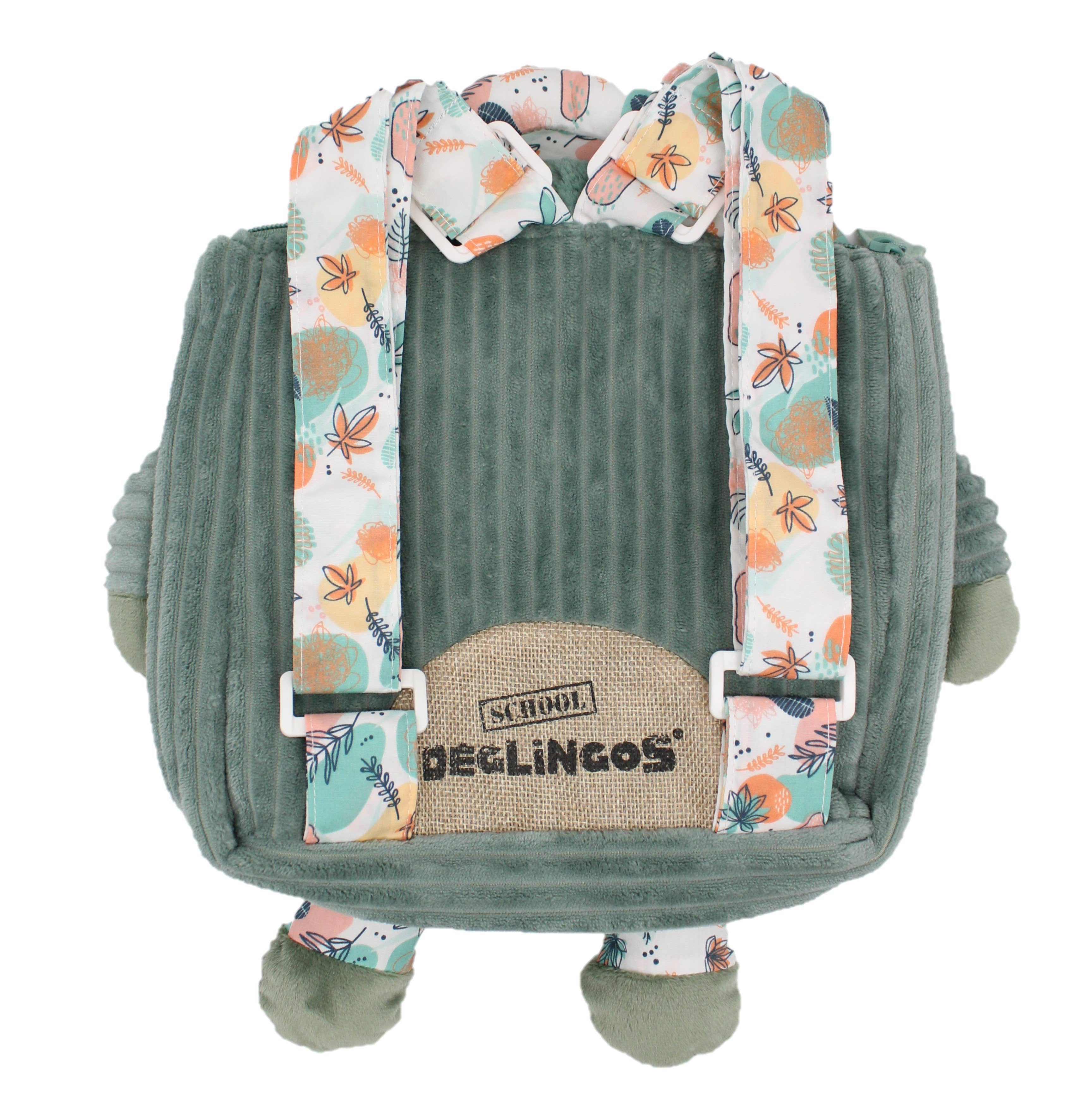 Les Déglingos, France - Vente Sac à dos – enfant - Sac à dos en velours côtelé Les Déglingos Kid Chillos le Paresseux1