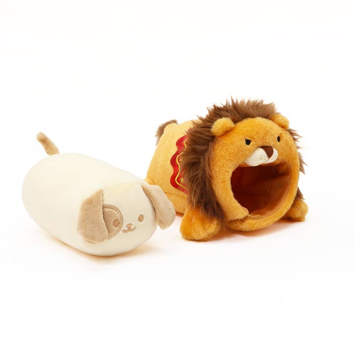 BCZShop - Wholesale Stuffed/Plush Toy - Kids & Baby - Anirollz Lion Puppiroll Small Plush Outfitz4