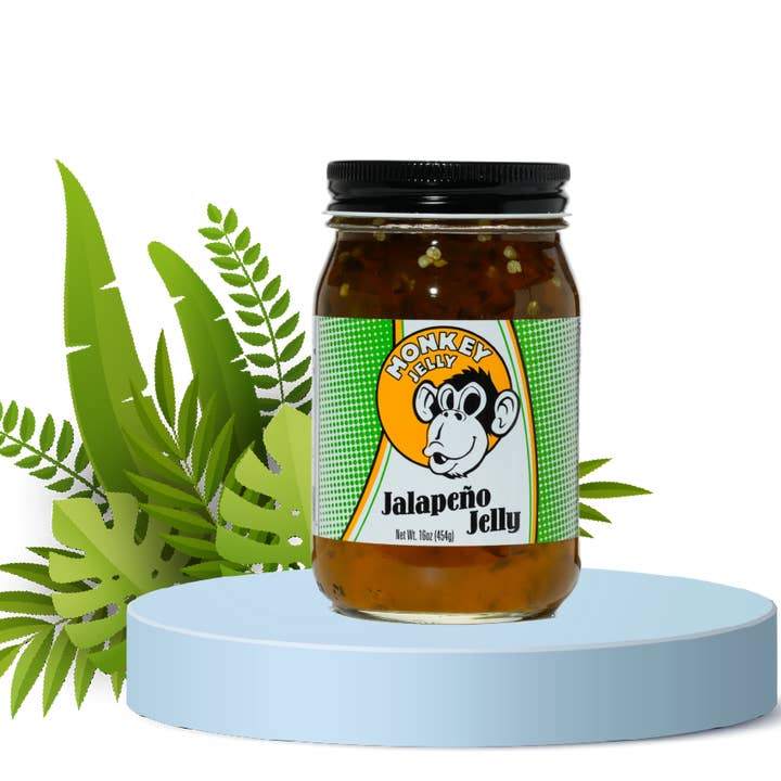 Jalapeño Jelly for wholesale by Monkey Salsa and Jams