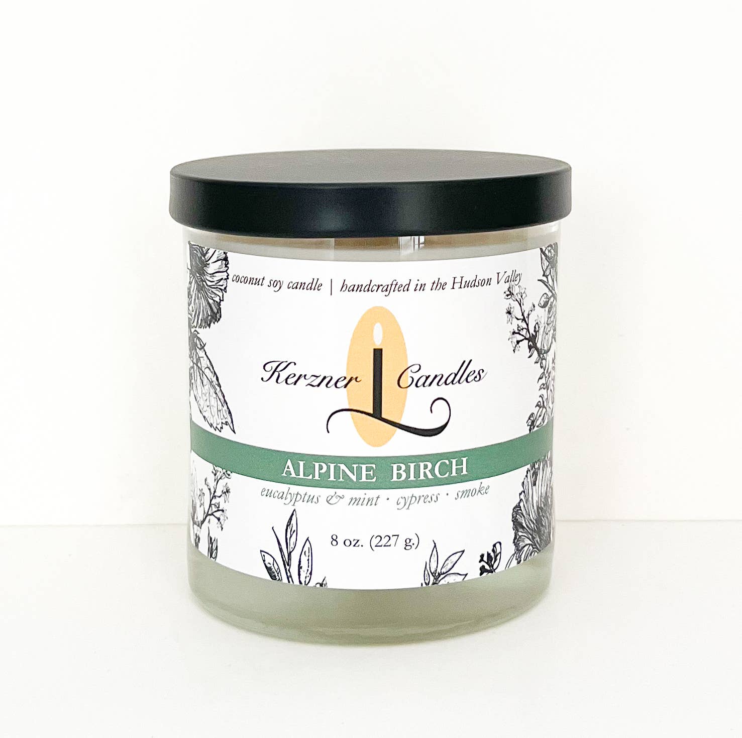 Kerzner Candles LLC - Wholesale Jar/Filled Candle - Alpine Birch 8 oz. candle