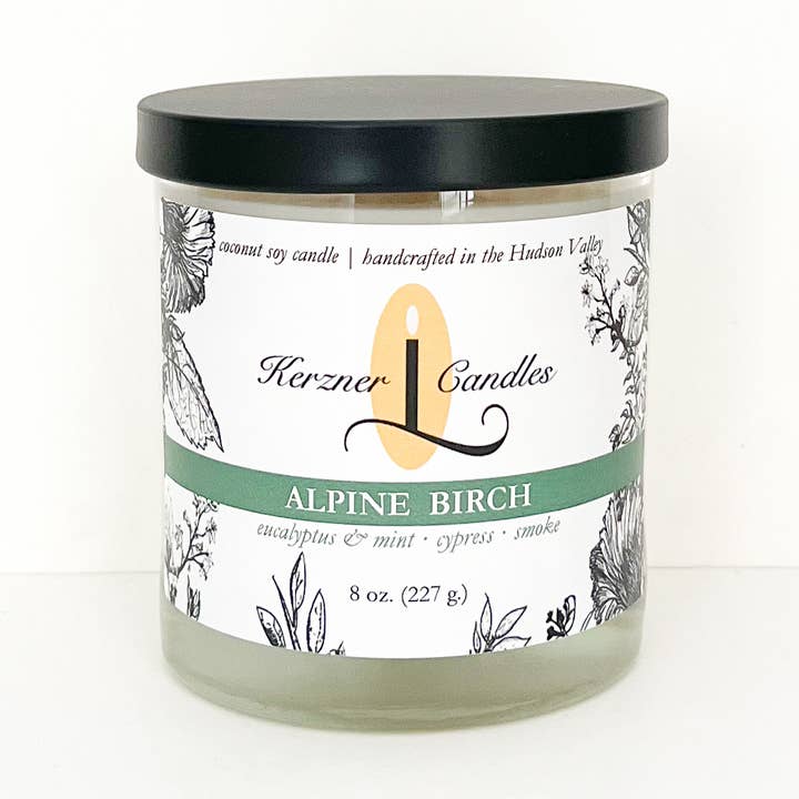 Kerzner Candles LLC - Wholesale Jar/Filled Candle - Alpine Birch 8 oz. candle0